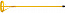 STAYER 100 х 600 мм, шестигранный хвостовик, металлический миксер для красок (06019-10-60)