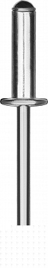 Купить KRAFTOOL Alu (Al5052), 3.2 x 8 мм, 1000 шт, алюминиевые заклепки (311701-32-08) в интернет-магазине zubr-vrn в Воронеже