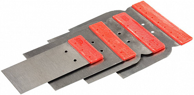 Купить STAYER в наборе, 4 шт: 50, 80, 100, 120 мм, стальные, поверхностные шпатели (1011-H4) в интернет-магазине zubr-vrn в Воронеже