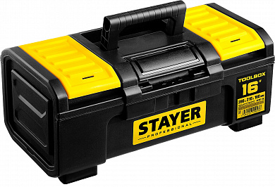Купить STAYER TOOLBOX-16, 390 х 210 х 160, пластиковый ящик для инструментов, Professional (38167-16) в интернет-магазине zubr-vrn в Воронеже