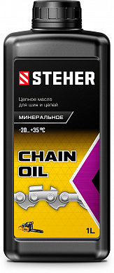 Купить STEHER 1 л, цепное минеральное масло для бензо и электропил (76020-1) в интернет-магазине zubr-vrn в Воронеже