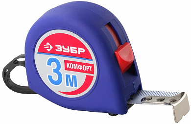 Купить ЗУБР 3 м х 16 мм, рулетка (34016-3) в интернет-магазине zubr-vrn в Воронеже