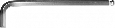 Купить Ключ KRAFTOOL ″INDUSTRIE″ имбусовый, длинный c шариком, Cr-Mo, хромосатинированное покрытие, HEX 19 в интернет-магазине zubr-vrn в Воронеже