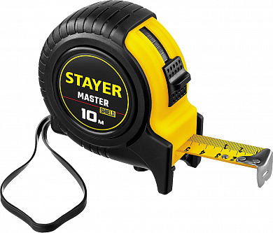 Купить STAYER 10 м х 25 мм, рулетка (34025-10) в интернет-магазине zubr-vrn в Воронеже