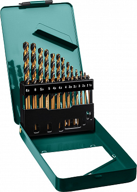 Купить KRAFTOOL COBALT-8, 13 шт, (1.5-6.5 мм), сталь М42, HSS-Co(8%), набор сверл по металлу (29656-H13) в интернет-магазине zubr-vrn в Воронеже