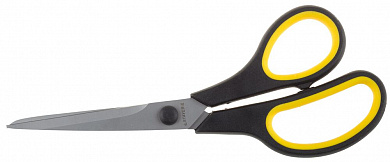Купить STAYER 195 мм, изогнутые двухкомпонентные ручки, хозяйственные ножницы (40466-19) в интернет-магазине zubr-vrn в Воронеже