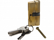 ЗУБР 60 мм, цвет латунь, 5-PIN, тип ключ-ключ, цилиндровый механизм (52101-60-1)