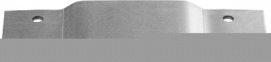 Купить ЗУБР СОС-2.0, 40 x 120 (60) x 2 мм, пластина, скользящая опора для стропил (310166-060) в интернет-магазине zubr-vrn в Воронеже