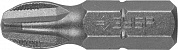 Биты ЗУБР ″Мастер″ кованые, хромомолибденовая сталь, тип хвостовика C 1/4″, PH3, 25мм, 2шт
