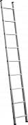 СИБИН 10 ступеней, высота 279 см, односекционная, алюминиевая, приставная лестница (38834-10)