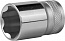 KRAFTOOL  SUPER-LOCK, 1/2", 19 мм, торцовая головка (27801-19)
