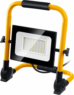 Купить STAYER LED-MAX, 50 Вт, 6500K, IP 65, переносной светодиодный прожектор (57135-50) в интернет-магазине zubr-vrn в Воронеже