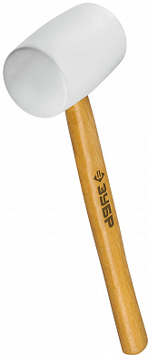 Купить ЗУБР 230 г, белая, резиновая киянка (20511-230) в интернет-магазине zubr-vrn в Воронеже
