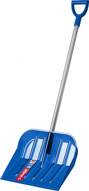Купить ЗУБР АНГАРА, снеговая лопата, алюминиевый черенок, ковш из поликарбоната 460мм (39981) Профессионал в интернет-магазине zubr-vrn в Воронеже