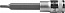 KRAFTOOL HEX, 1/2″, Н4, удлиненная торцовая бита-головка (27909-04)