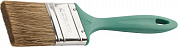 STAYER LASUR-EURO 63 мм, 2,5″ смешанная щетина, пластмассовая ручка, Плоская кисть (01081-63)