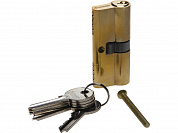 ЗУБР 70 мм, цвет латунь, 5-PIN, тип ключ-ключ, цилиндровый механизм (52101-70-1)