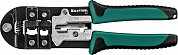 KRAFTOOL RJ, (RJ45, RJ11,RJ12), универсальный кримпер (22699)