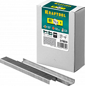 KRAFTOOL скобы тип 80 (BeA/Prebena A/Senco AT), 6 мм, калибр 21GA. 5000 шт (31780-6)