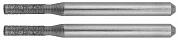 ЗУБР 2 шт, 2.33 x 10.0 x 3.2 x 38 мм, набор алмазных мини-шарошек (35921)
