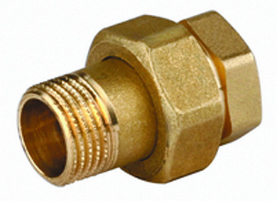 Купить GENERAL FITTINGS гайка-штуцер, 1/2″, соединитель с накидной гайкой (51037-G/S-1/2) в интернет-магазине zubr-vrn в Воронеже