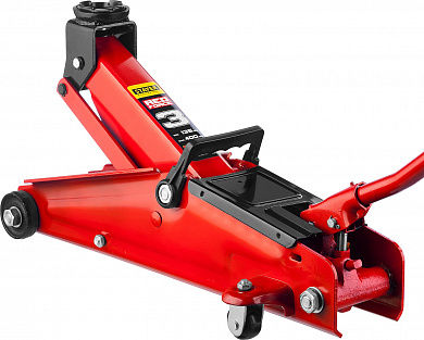 Купить STAYER R-33 RED FORCE, 3 т, 135 - 400 мм, подкатной домкрат с увеличенным подъемом, Professional (43154-3) в интернет-магазине zubr-vrn в Воронеже