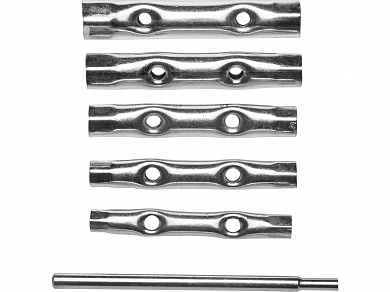Купить DEXX 6 предметов, 8 - 17 мм, набор трубчатых ключей (27192-H6) в интернет-магазине zubr-vrn в Воронеже