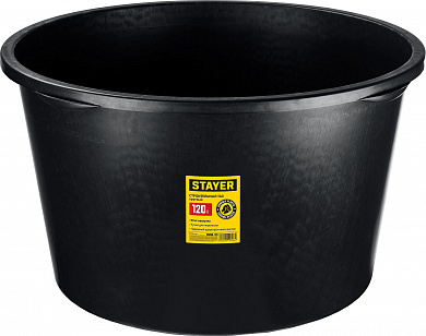 Купить STAYER STRONG, 120 л, круглый строительный таз (06098-120) в интернет-магазине zubr-vrn в Воронеже