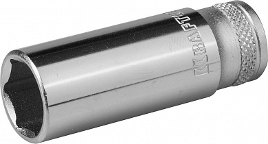 Купить KRAFTOOL FLANK, 1/4″, 13 мм, удлиненная торцовая головка (27817-13) в интернет-магазине zubr-vrn в Воронеже
