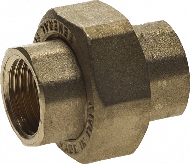 Купить GENERAL FITTINGS гайка-гайка 1/2″, соединитель с накидной гайкой (51037-G/G-1/2) в интернет-магазине zubr-vrn в Воронеже