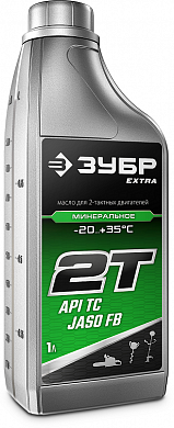 Купить ЗУБР 2Т-М, 1 л, минеральное масло для 2-тактных двигателей, EXTRA (70600-1) в интернет-магазине zubr-vrn в Воронеже