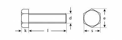 Купить ЗУБР ГОСТ 7798-70, кл. пр. 5.8, M8 х 45 мм, цинк, 5 кг, болт (303080-08-045) в интернет-магазине zubr-vrn в Воронеже