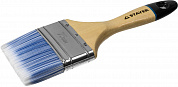 STAYER AQUA 75 мм, 3″ искусственная щетина, деревянная ручка для воднодисперсионных и акриловых ЛКМ, Плоская кисть, EURO (01062-075)