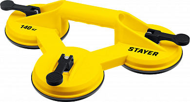 Купить STAYER MAXLift, 140 кг, пластмассовый, тройной, стеклодомкрат на присоске (33718-3) в интернет-магазине zubr-vrn в Воронеже