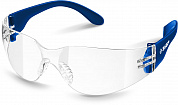 ЗУБР БАРЬЕР, открытого типа, прозрачные, облегчённые, линза устойчивая к царапинам и запотеванию, защитные очки, Профессионал (110487)