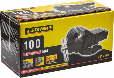 Купить STAYER 100 мм, слесарные тиски (3256-100) в интернет-магазине zubr-vrn в Воронеже