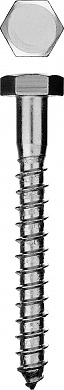 Купить Шурупы ШДШ с шестигранной головкой (DIN 571), 200 х 8 мм, 350 шт, ЗУБР в интернет-магазине zubr-vrn в Воронеже