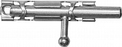 ЗТ-19305, 65 мм, покрытие белый цинк, шпингалет накладной (37730-65)