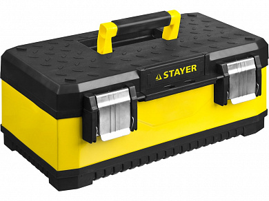 Купить STAYER  METALPRO, 498 х 289 х 222 мм, (19.5"), металлический ящик для инструментов, Professional (2-38011-18) в интернет-магазине zubr-vrn в Воронеже