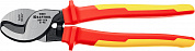KRAFTOOL KSF-25V, d 13 мм, 250 мм, VDE, 1000 В, усиленный, диэлектрический кабелерез (23334-25V)