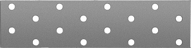 Купить ЗУБР ПС-2.0, 40 x 160 x 2 мм, цинк, соединительная пластина (310256-040-160) в интернет-магазине zubr-vrn в Воронеже