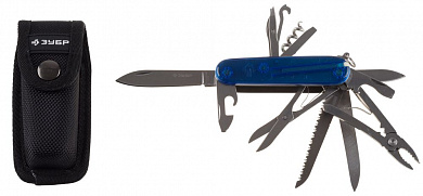 Купить ЗУБР 16 в 1, пластиковая рукоятка, складной, многофункциональный нож (47786) в интернет-магазине zubr-vrn в Воронеже