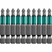 KRAFTOOL Optimum PZ2, 50 мм, 10 шт, биты (26124-2-50-10)