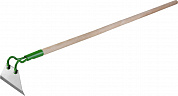 РОСТОК 90 х 150 х 1290 мм, трапециевидный профиль, нержавеющая сталь, деревянный черенок высш. сорт, мотыга (421575)