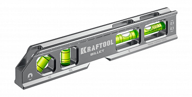 Купить KRAFTOOL BILLET-20, 8 в 1, 200 мм, точность 0.3 мм/м, 4 глазка, брусковый магнитный уровень (34790) в интернет-магазине zubr-vrn в Воронеже