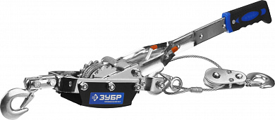 Купить ЗУБР 4 т, 3 м, ручная рычажная лебедка, Профессионал (43105-4-K) в интернет-магазине zubr-vrn в Воронеже