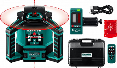 Купить KRAFTOOL RL600, 600 м, ротационный лазерный нивелир (34600) в интернет-магазине zubr-vrn в Воронеже