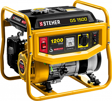 Купить STEHER 1200 Вт, бензиновый генератор (GS-1500) в интернет-магазине zubr-vrn в Воронеже