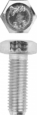 Купить ЗУБР ГОСТ 7798-70, кл. пр. 5.8, M12 х 30 мм, цинк, 5 кг, болт (303080-12-030) в интернет-магазине zubr-vrn в Воронеже