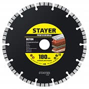 STAYER BETON 180 мм (22.2 х 7 х 2.6 мм), сегментный алмазный диск (3660-180)